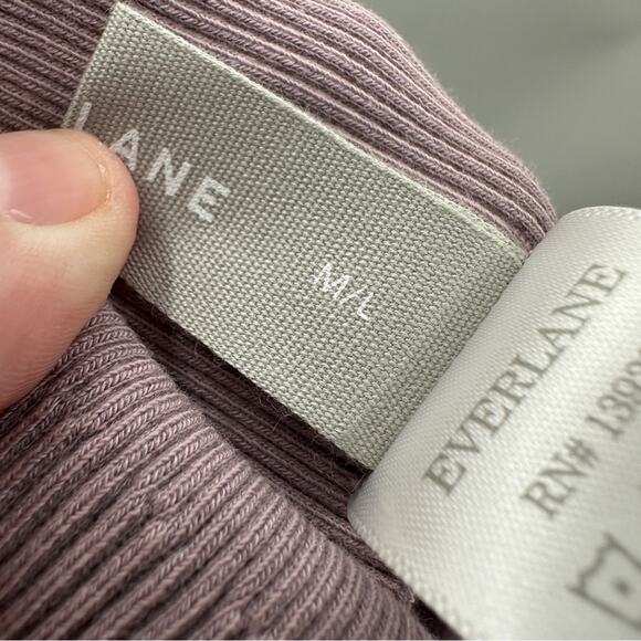 Everlane The Seamless High Rise Leggings in Dusty Purple Size M/L NEW - Picture 9 of 9